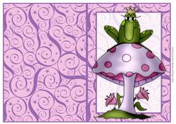Princess Frog Quick Card
