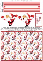 Super Cute Santa Penny Slider