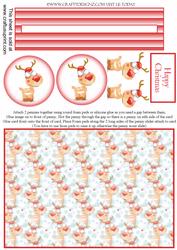 Super Cute Raindeer Penny Slider