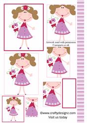 Flower Girl Pyramid Set 1 Plus Extras