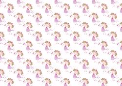 Flower Girl Set 3 Backing Paper