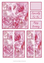 Magical Roses Side Stacker & Matching Captions
