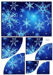 Stunning Snowflakes 2 Corner Stacker