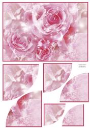 Fantasy Sparkle Roses 2 Corner Stacker