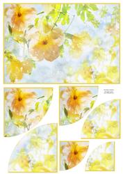 Fantasy Sunlit Flowers 2 Corner Stacker