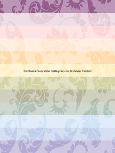 Subtle Shades Fancy Flourish Backing Papers