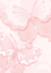 Subtle Shade Oriental Butterflies Backing Paper