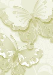 Subtle Shade Oriental Butterflies Backing Paper