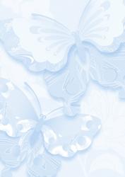 Subtle Shade Oriental Butterflies Backing Paper