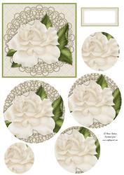 Roses & Pearls Circle Pyramid Mix N Match