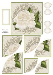Roses & Pearls Rounded Edge Corner Stacker Mix N Match
