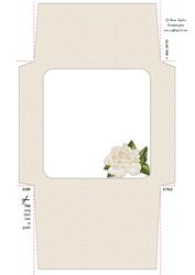 Roses & Pearls 5x5 Envelope 5 Mix N Match