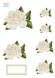 Roses & Pearls Toppers 1 Mix N Match