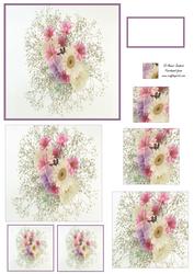 Stunning Floral Display Spiral Pyramid