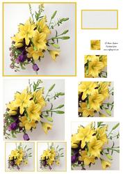 Stunning Floral Display Spiral Pyramid
