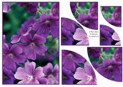Beautiful Floral 2 Corner Stacker
