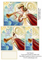 Christmas Angel Side Stacker