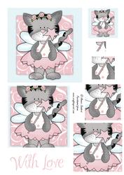 Sweet Fairy Kitty Pyramid