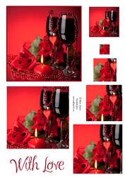 Red Wine Romance Pyramid