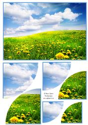 Spring Landscape 2 Corner Stacker
