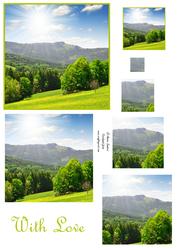 Spring Landscape Pyramid