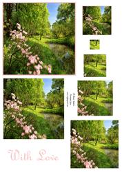 Spring Landscape Pyramid