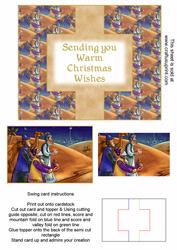 We 3 Kings Christmas Swing Card (christmas Wishes)