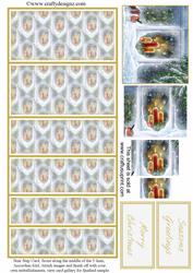 Robins by the Christmas Window Stair Stepper Kit