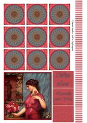 Vintage Beauty Topper & Tile Sheet