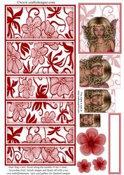 Beautiful Red Fairy Stair Stepper Kit