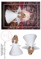 Angels Garden Card Front Kit