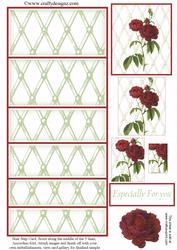 Roses Stair Stepper Card Kit