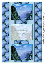 Stunning Mountains 3 Panel Foldback