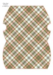 Pretty Plaid Pillow Box