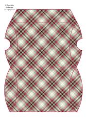 Pretty Plaid Pillow Box