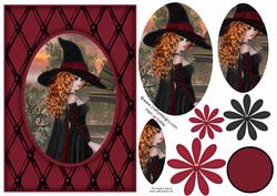 Pretty Witch Card Front