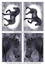 4 Beautiful Horse Toppers