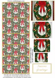 Christmas Wreath Stair Stepper Kit