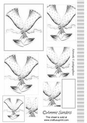 Silver Glasses Celebration Pyramid
