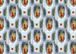 Christmas Window Backing Paper