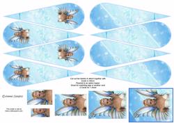 Beautiful Fairy Fan Card