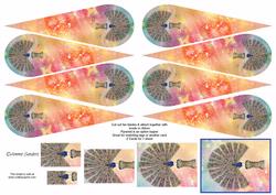 Elegant Peacock Fan Card Kit
