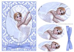 Beautiful Fairy Card Front & Pyramid Layers