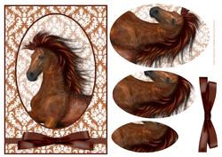 Wild Stallion Card Front & Pyramid