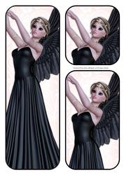 Beautiful Dark Angel Topper Selection