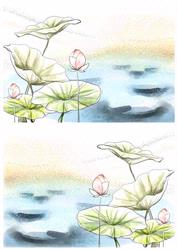 2 A5 Backgrounds for Your Decoupage Ladies & Rubber Stamps