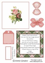 Pretty Floral Shaker Card Kit