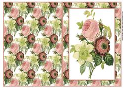Gorgeous Floral Bouquet Quick Card / Note Card