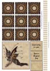 Woodland Fae Teabag Sheet