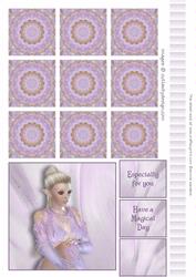 Vision in Pink Teabag Sheet 2